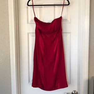 Strapless dress